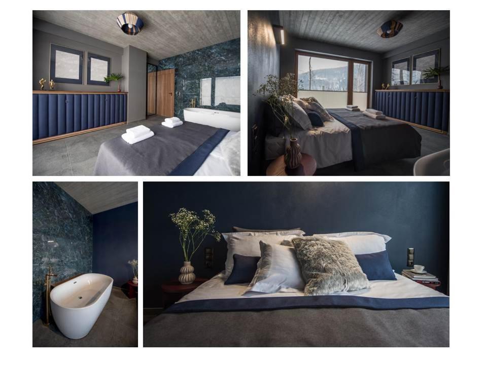 Aspen Deluxe Residence & Aspen Cottage Międzybrodzie Bialskie Eksteriør billede