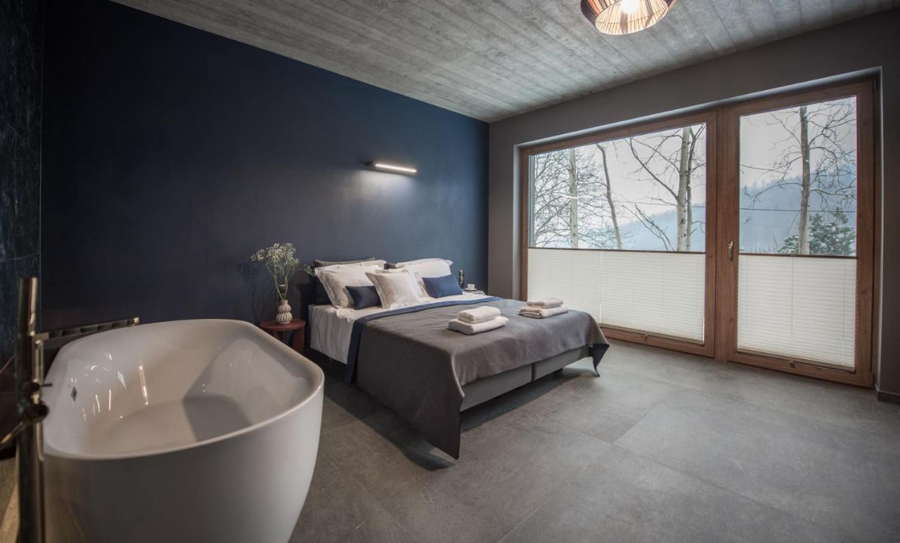 Aspen Deluxe Residence & Aspen Cottage Międzybrodzie Bialskie Eksteriør billede