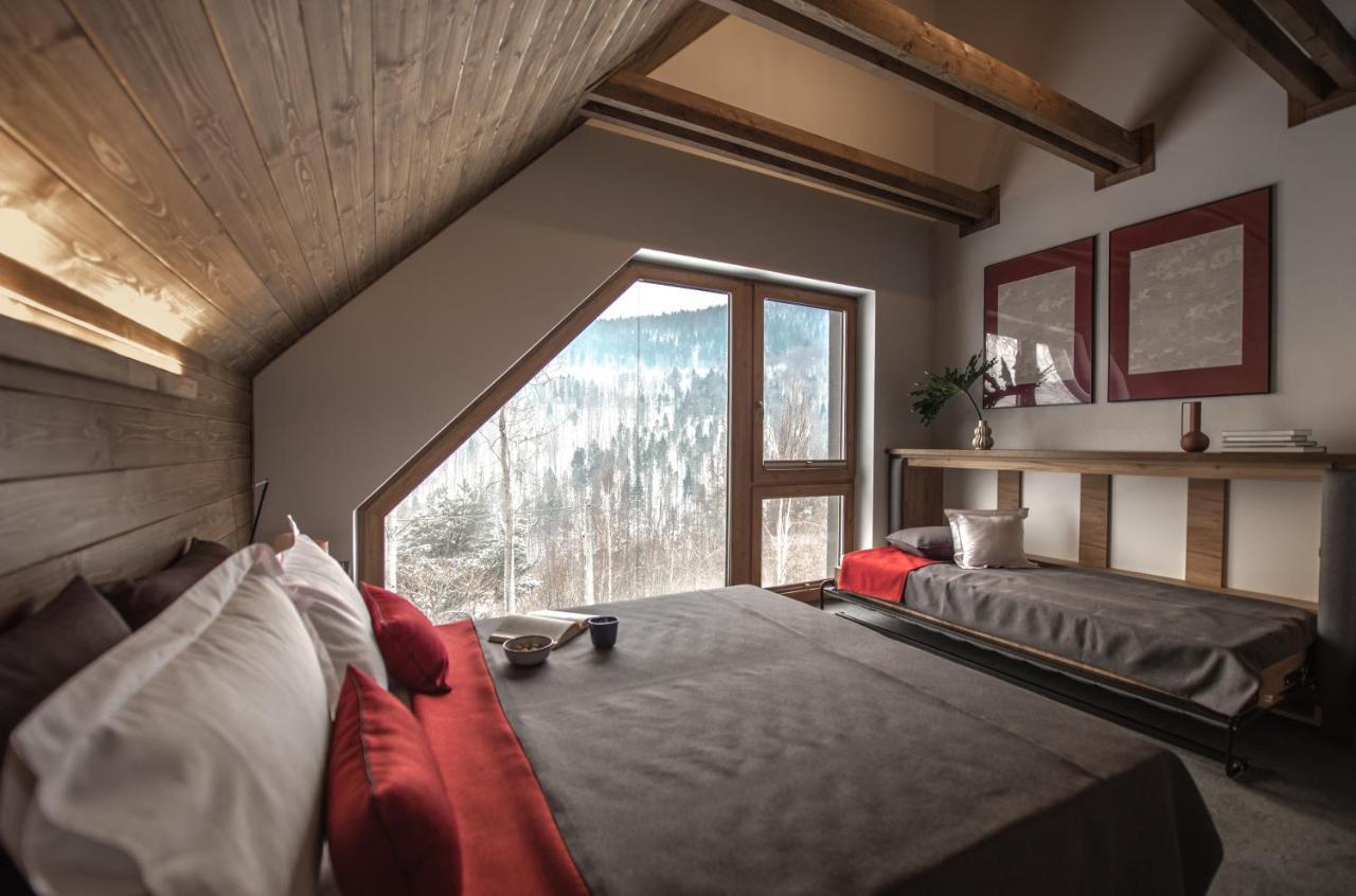 Aspen Deluxe Residence & Aspen Cottage Międzybrodzie Bialskie Eksteriør billede