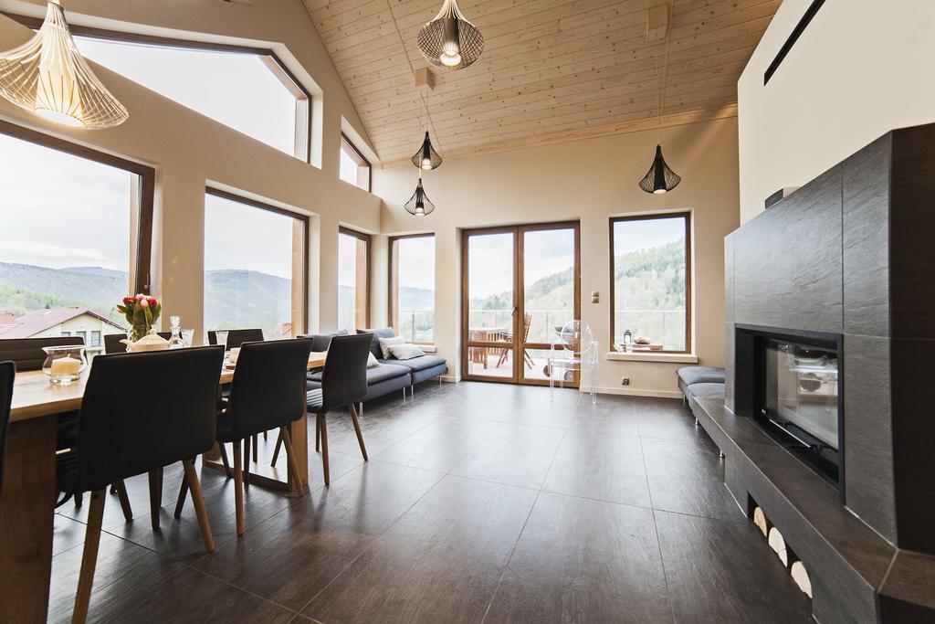 Aspen Deluxe Residence & Aspen Cottage Międzybrodzie Bialskie Værelse billede