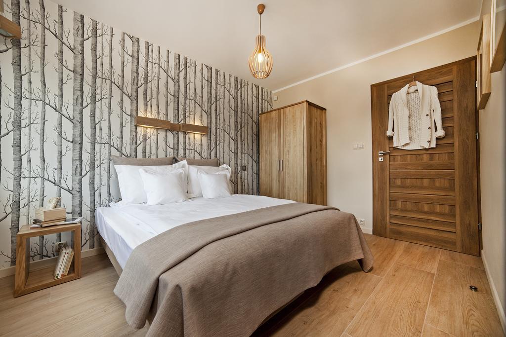 Aspen Deluxe Residence & Aspen Cottage Międzybrodzie Bialskie Værelse billede