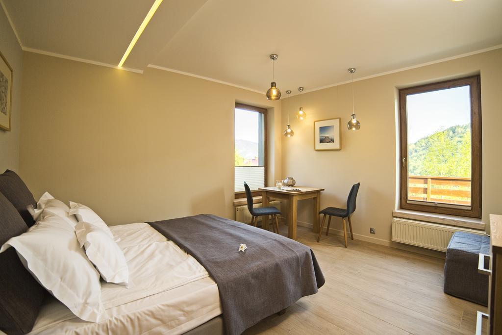 Aspen Deluxe Residence & Aspen Cottage Międzybrodzie Bialskie Værelse billede